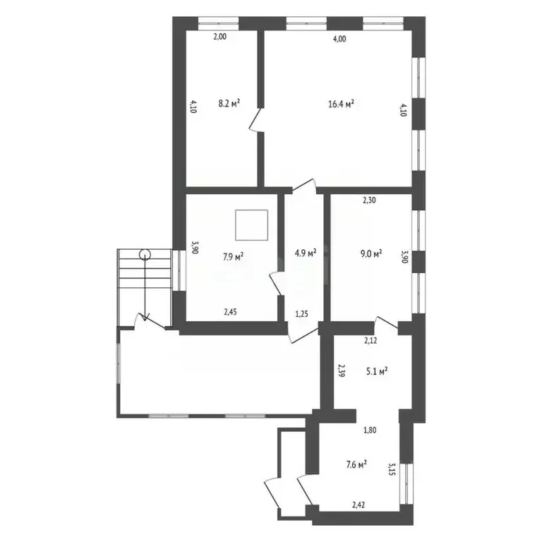 Дом в Амурская область, Благовещенск Зейский пер., 3 (59 м) - Фото 2