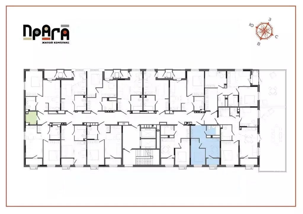 1-к кв. Удмуртия, Ижевск Комсомольская ул., 83 (32.46 м) - Фото 2