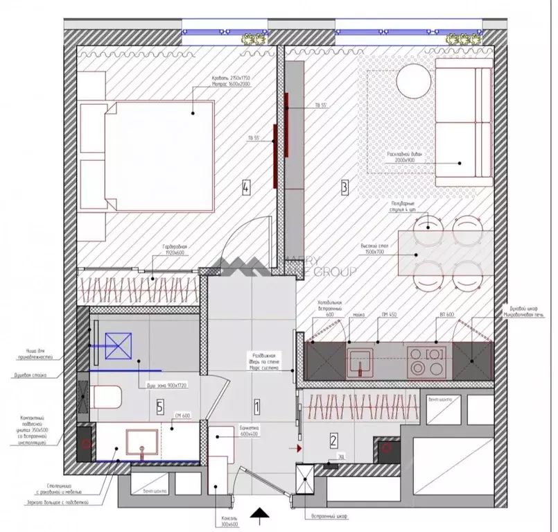 2-к кв. Москва Шелепихинская наб., 34к4 (40.8 м) - Фото 1