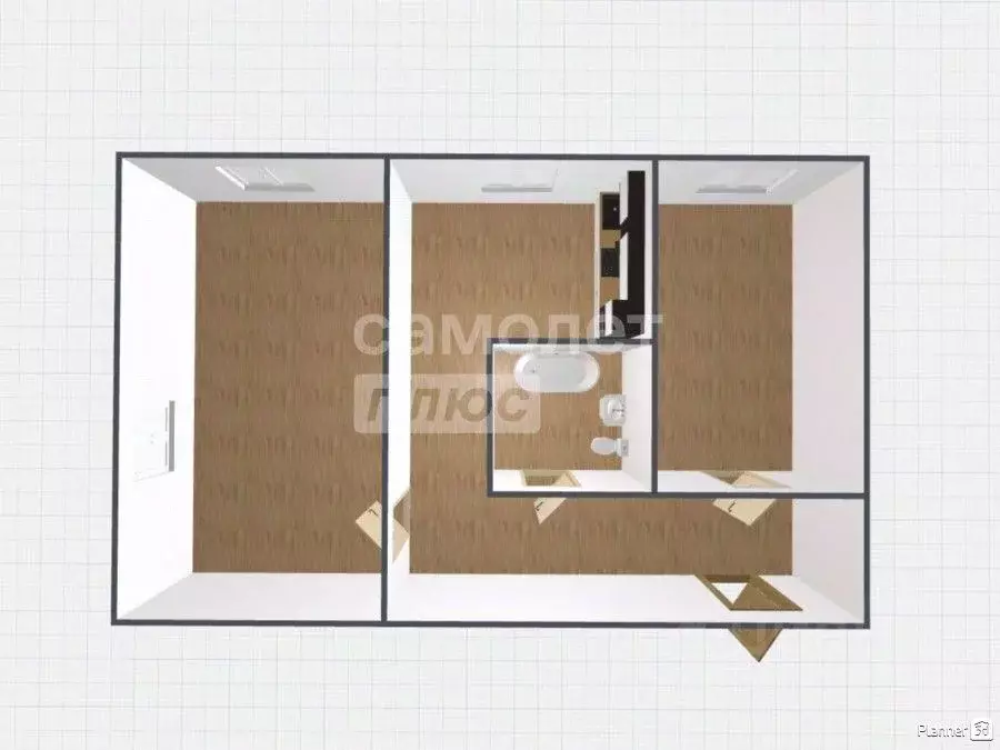 2-к кв. Приморский край, Находка Крабовая ул., 1 (40.6 м) - Фото 2