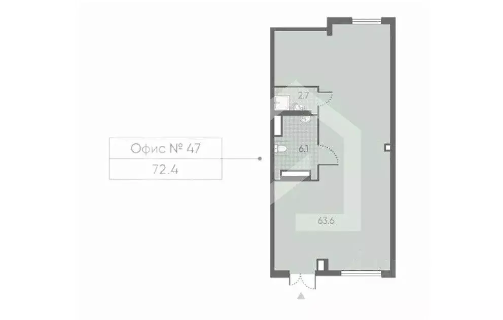 Помещение свободного назначения в Москва Производственная ул., 17 (72 ... - Фото 2