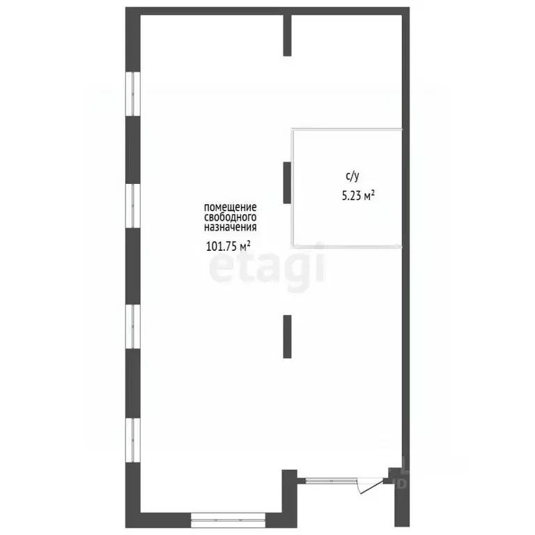 Помещение свободного назначения в Тюменская область, Тюмень ул. ... - Фото 1