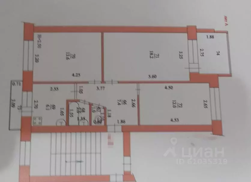 3-к кв. Краснодарский край, Ейск ул. Плеханова, 4 (60.3 м) - Фото 2