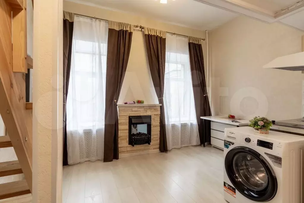 Квартира-студия, 17,7 м, 4/4 эт. - Фото 1