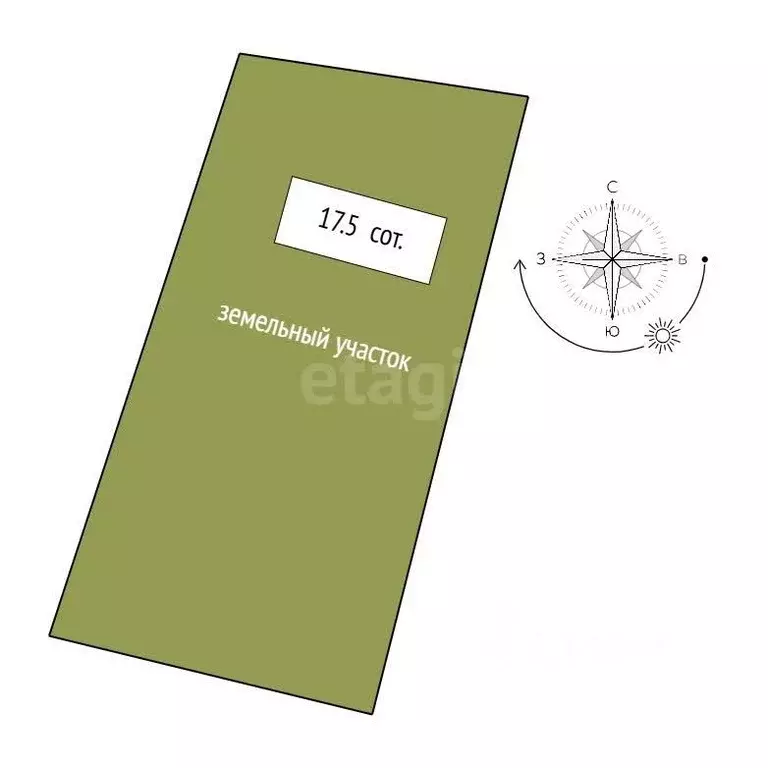 Участок в Свердловская область, Нижний Тагил Майская ул., 12 (17.5 ... - Фото 1