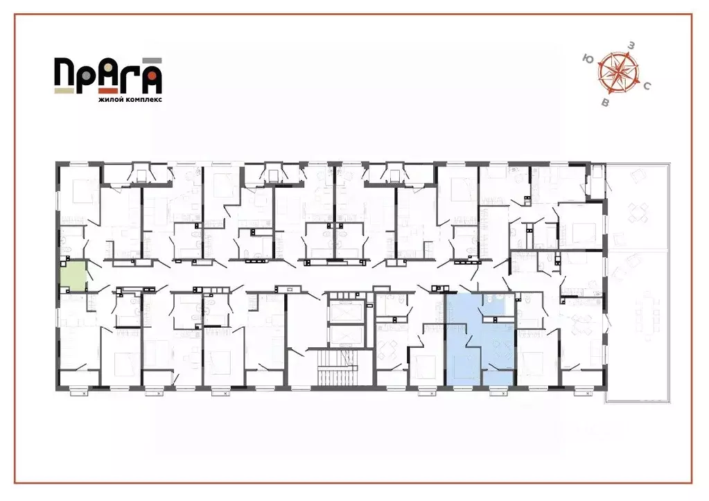 1-к кв. Удмуртия, Ижевск Комсомольская ул., 83 (32.46 м) - Фото 2