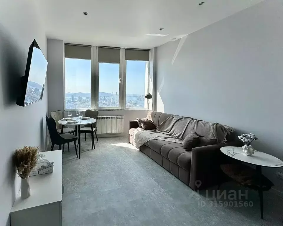 1-к кв. Приморский край, Владивосток ул. Грибоедова, 46А (60.0 м) - Фото 1