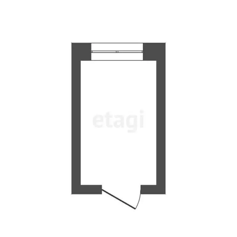 Квартира-студия: Юрга, улица Кирова, 23 (13.3 м) - Фото 1