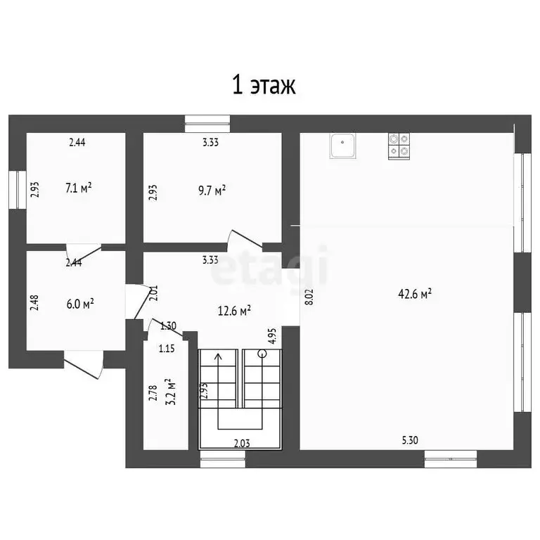 Дом в Тюмень, территория СНТСН Суходольное, Пихтовая улица (175 м) - Фото 1