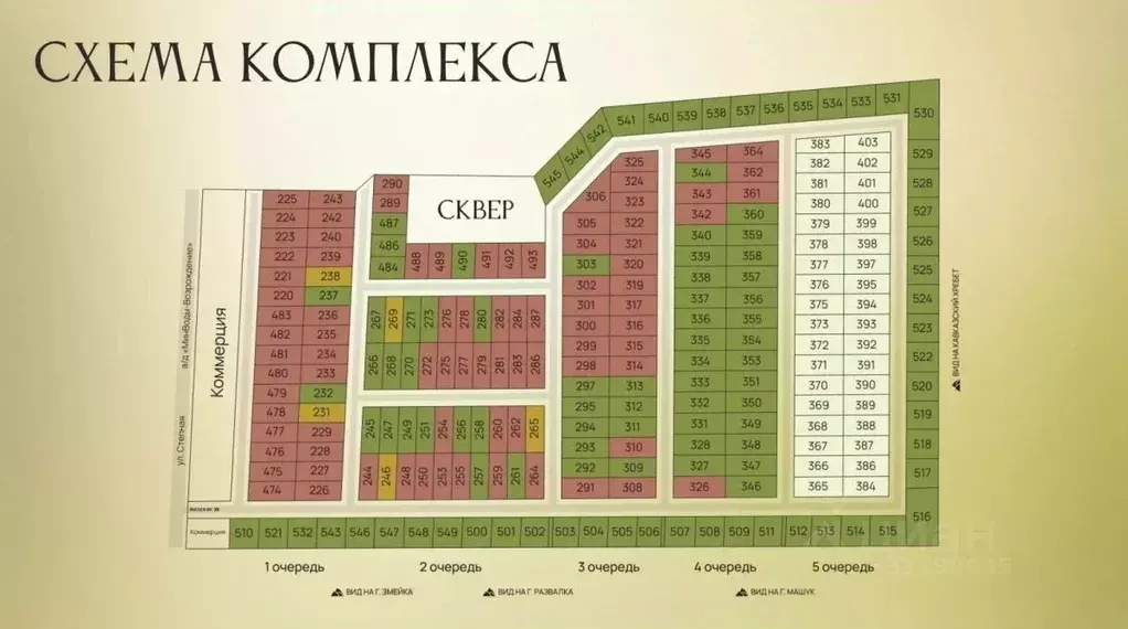 Участок в Ставропольский край, Минераловодский муниципальный округ, ... - Фото 1