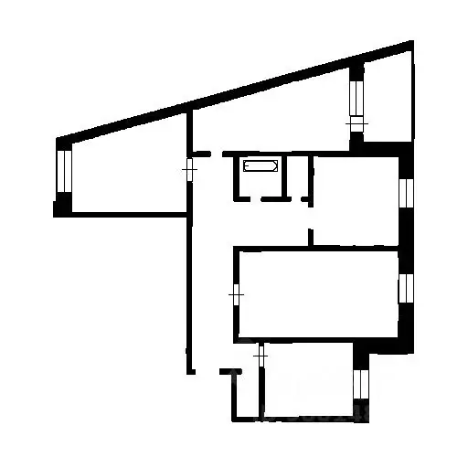 4-к кв. Челябинская область, Челябинск Комсомольский просп., 78 (83.6 ... - Фото 2
