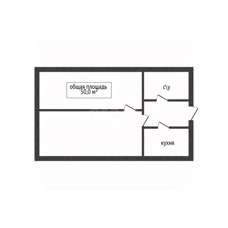 2-к кв. Брянская область, Клинцы ул. Мира, 95 (50.1 м) - Фото 2