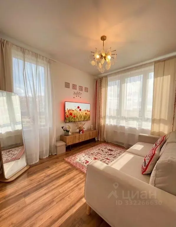 2-к кв. Москва пос. Коммунарка, ул. Потаповская Роща, 20к1 (45.0 м) - Фото 1