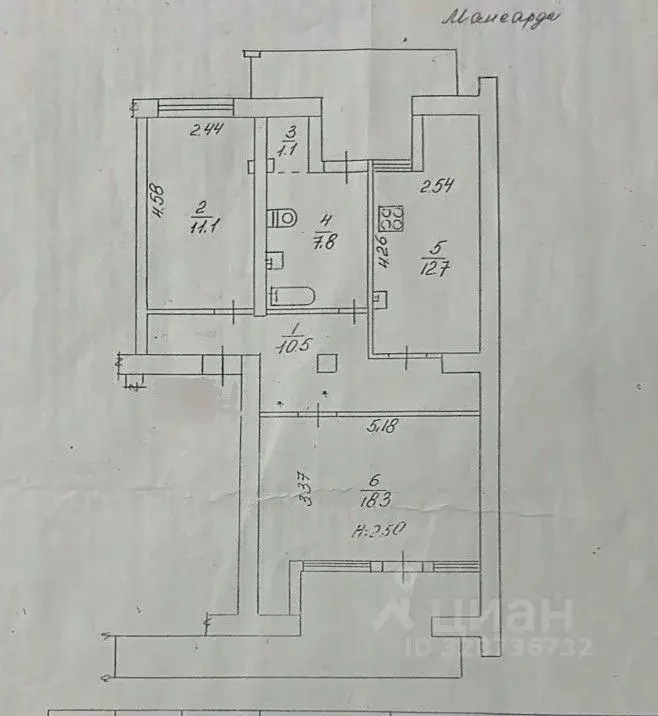 2-к кв. Севастополь ул. Тульская, 3 (67.8 м) - Фото 1