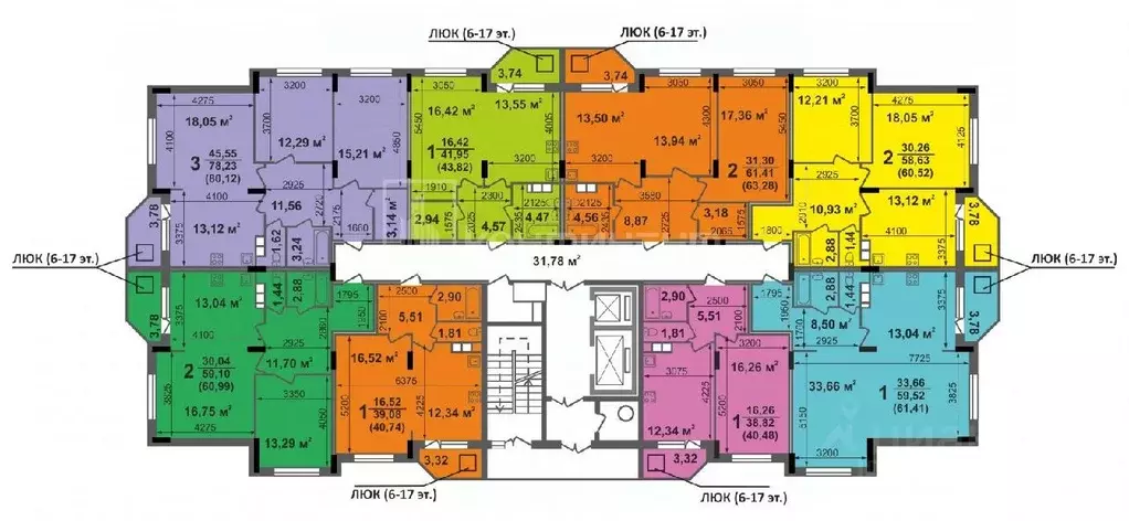 2-к кв. Владимирская область, Ковров ул. Сергея Лазо, 5 (59.89 м) - Фото 1