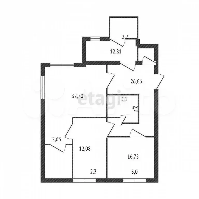 3-к. квартира, 110 м, 1/4 эт. - Фото 0