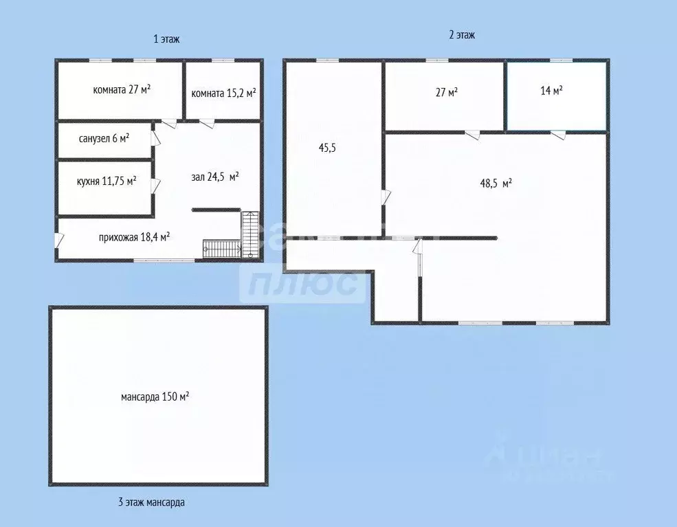 Дом в Дагестан, Махачкала Научный Городок мкр, ул. Чиркейская, 89 (450 ... - Фото 2