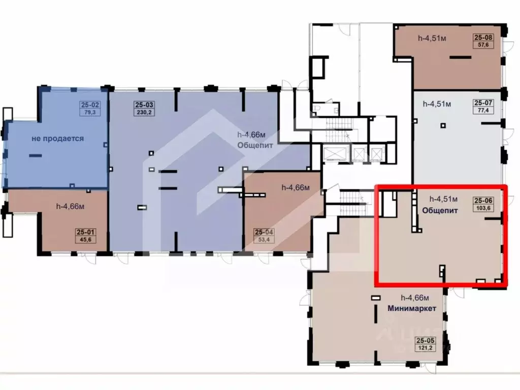Помещение свободного назначения в Москва ул. Зорге, вл25 (104 м) - Фото 2