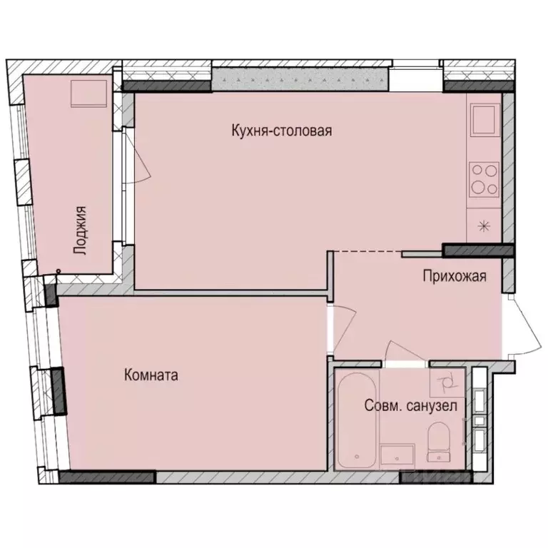 1-к кв. Татарстан, Казань Седьмое Небо жилрайон, Унай жилой комплекс ... - Фото 1