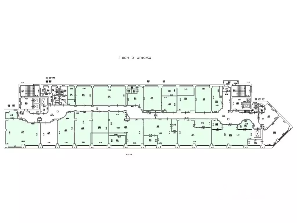 Офис в Санкт-Петербург пл. Конституции, 1 (1080 м) - Фото 2