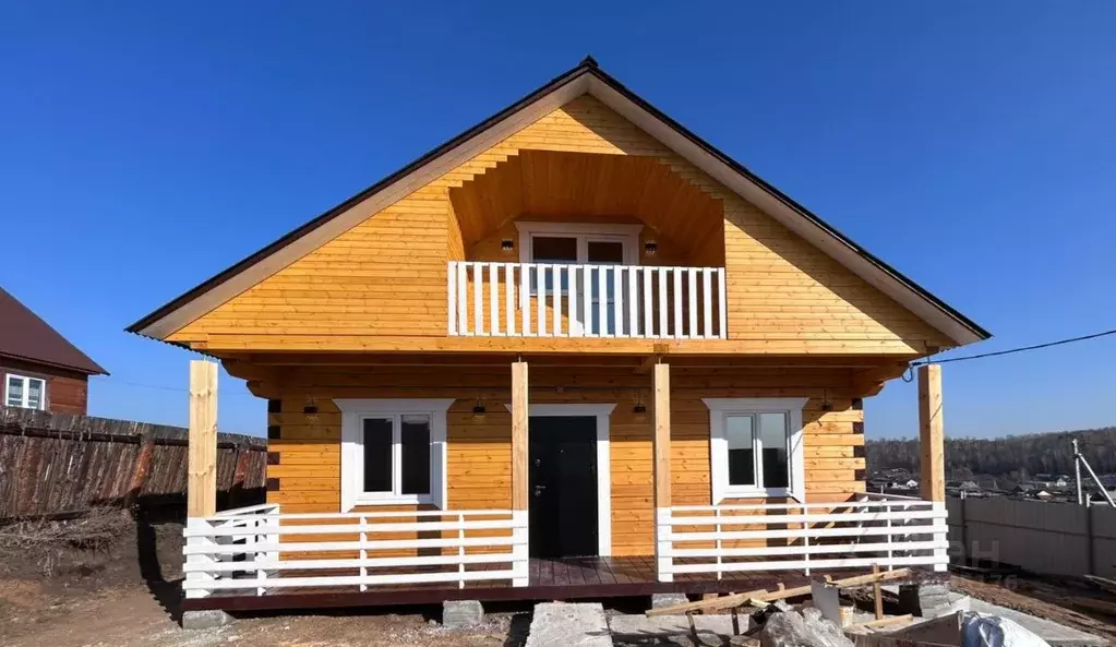 Дом в Иркутская область, Иркутский муниципальный округ, д. Куда ул. ... - Фото 1