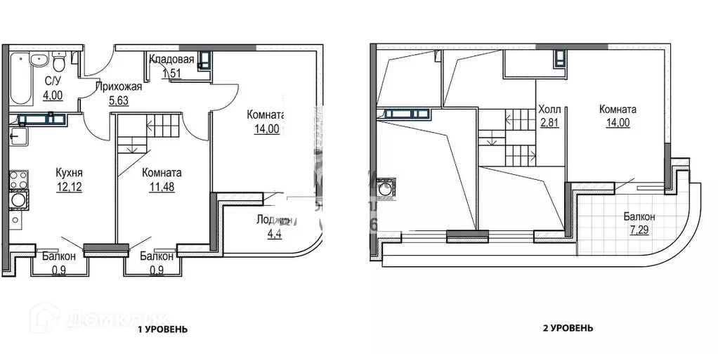 Продаётся 2-к квартира, 79.04 м - Фото 0