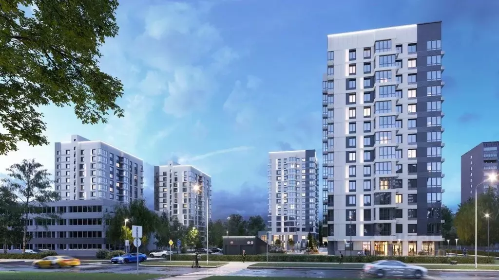 2-к кв. Москва, Москва, Зеленоград 2-й мкр, Зеленоград Ривьера жилой ... - Фото 2