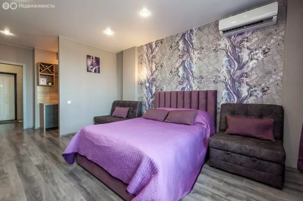 Квартира-студия: Краснодар, улица Академика Фёдорова, 9 (34 м) - Фото 1
