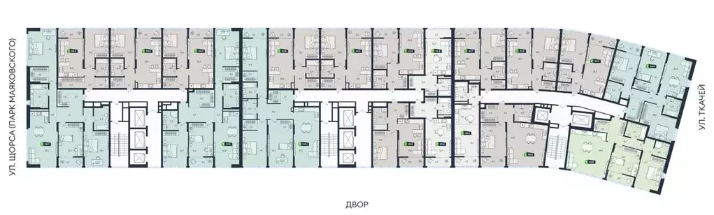 1-к кв. Свердловская область, Екатеринбург ул. Машинная, 1в/2 (51.9 м) - Фото 1