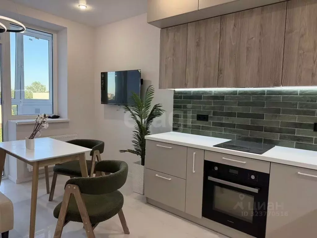 1-к кв. Калининградская область, Пионерский Октябрьская ул., 2к1 (43.4 ... - Фото 2