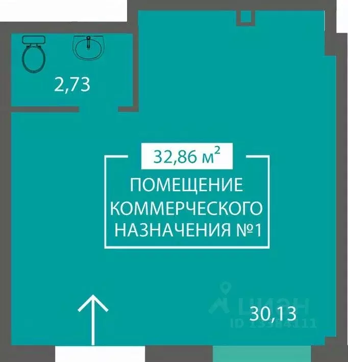 Помещение свободного назначения в Крым, Симферопольский район, с. ... - Фото 1