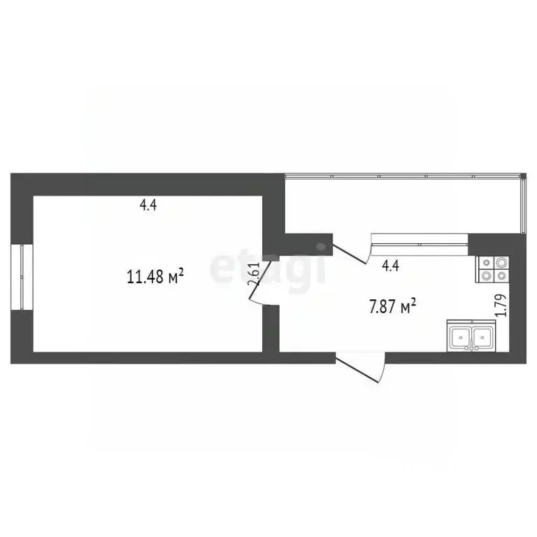 Комната Вологодская область, Вологда ул. Маршала Конева, 9 (19.2 м) - Фото 2