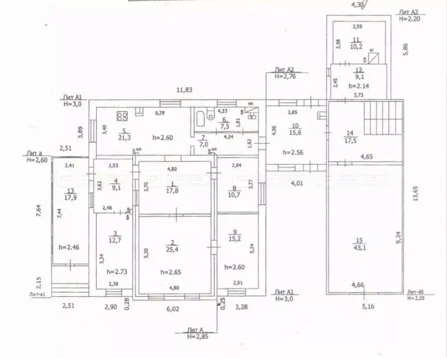 Дом в Татарстан, Казань Кадышево жилмассив, ул. Татарстан (258 м) - Фото 2