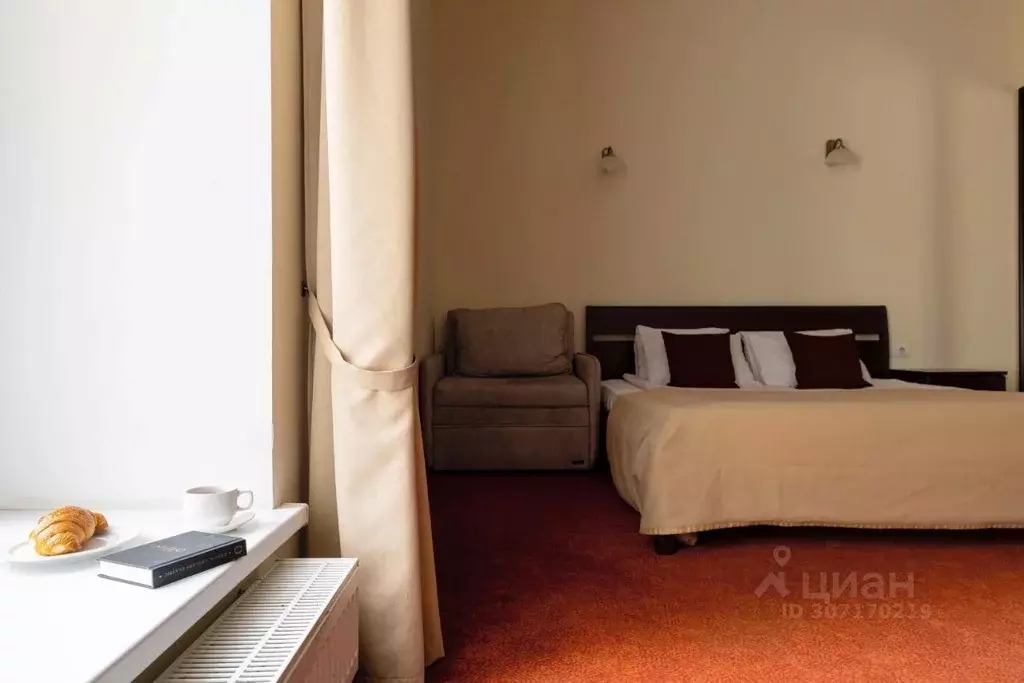 Комната Санкт-Петербург ул. Рубинштейна, 26 (18.0 м) - Фото 1