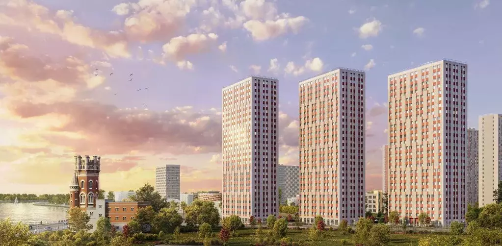 Квартира, 1 комната, 36.79 м - Фото 1