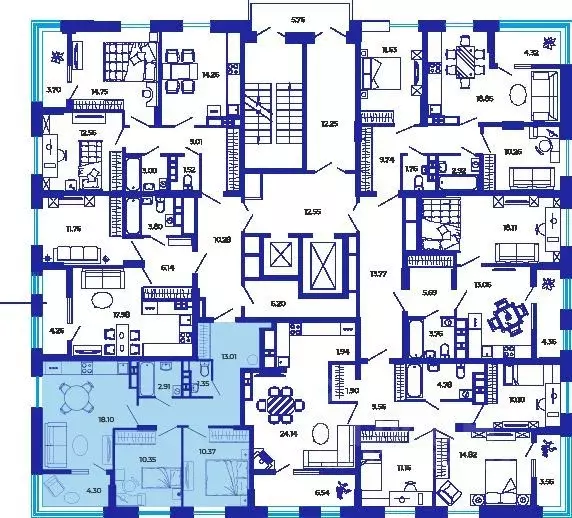 2-к кв. Брянская область, Брянск ул. Комарова (60.39 м) - Фото 1