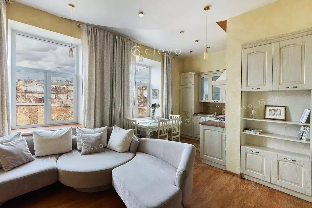 2-к кв. Санкт-Петербург Коломенская ул., 35-37 (83.3 м) - Фото 1