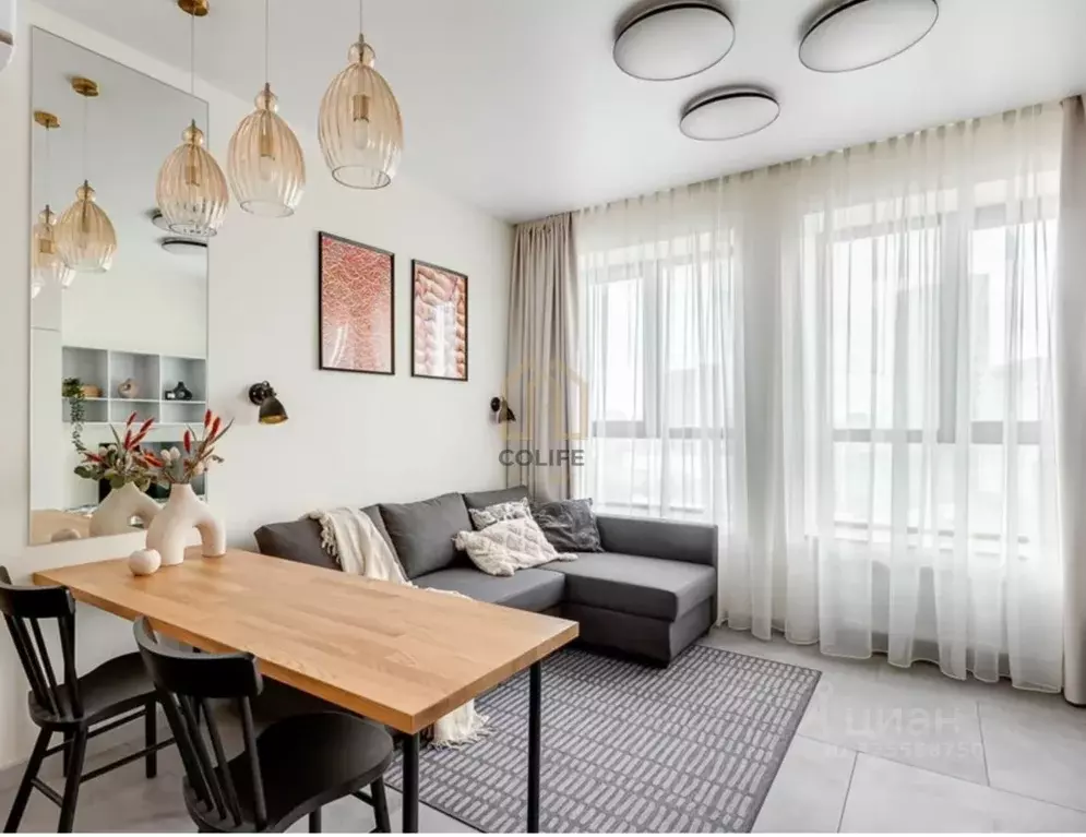 Студия Москва Головинское ш., 7 (24.0 м) - Фото 1