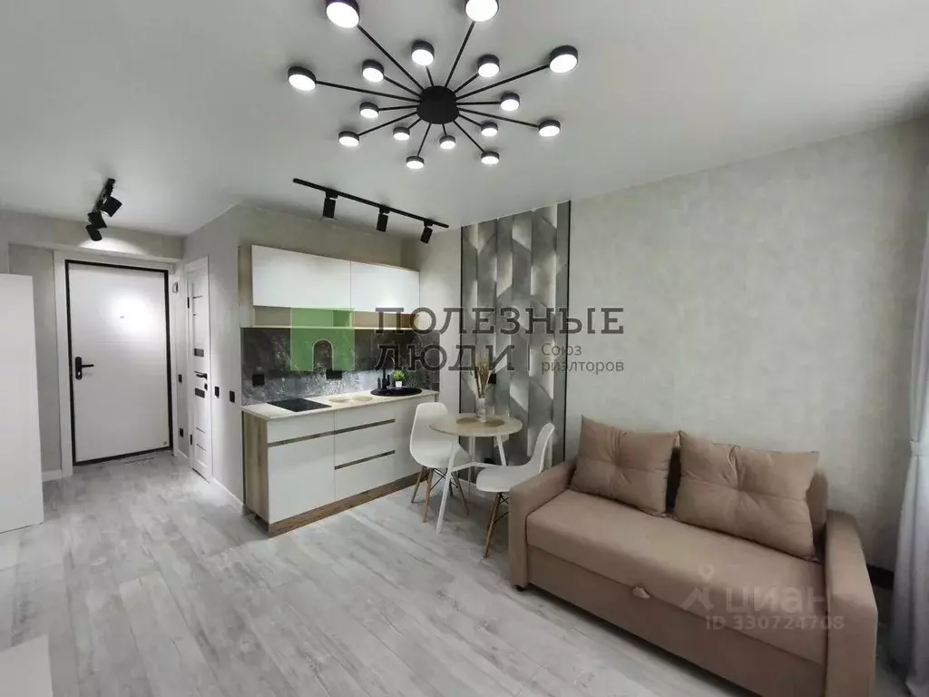 Студия Красноярский край, Красноярск Новая ул., 32 (18.3 м) - Фото 1