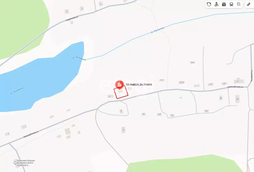 Участок в Брянская область, Рогнединский район, Шаровичское с/пос, д. ... - Фото 1