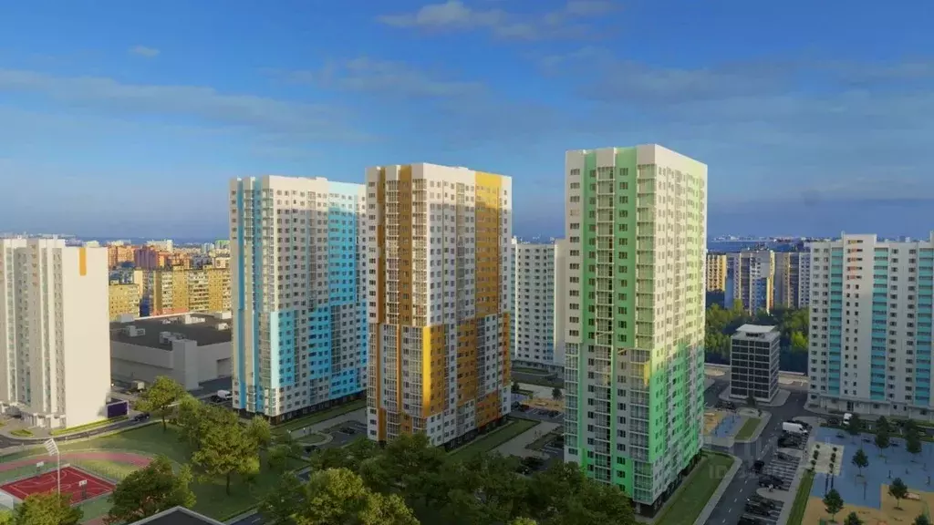 3-к кв. Башкортостан, Уфа ул. Валерия Лесунова, 22 (78.68 м) - Фото 1