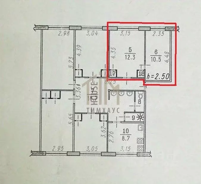 Комната Омская область, Омск ул. 5-я Кордная, 67А (24.0 м) - Фото 1