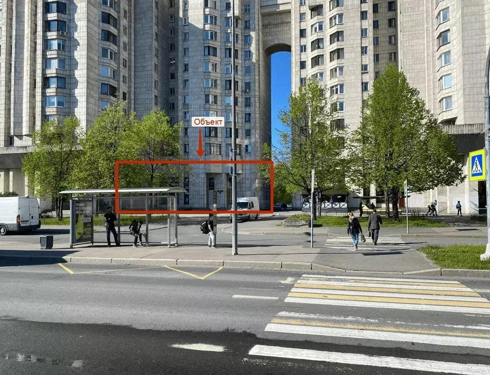 Торговая площадь в Санкт-Петербург Новосмоленская наб., 1Д (336 м) - Фото 1