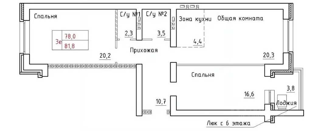 3-к кв. Новосибирская область, Новосибирский район, Мичуринский ... - Фото 1