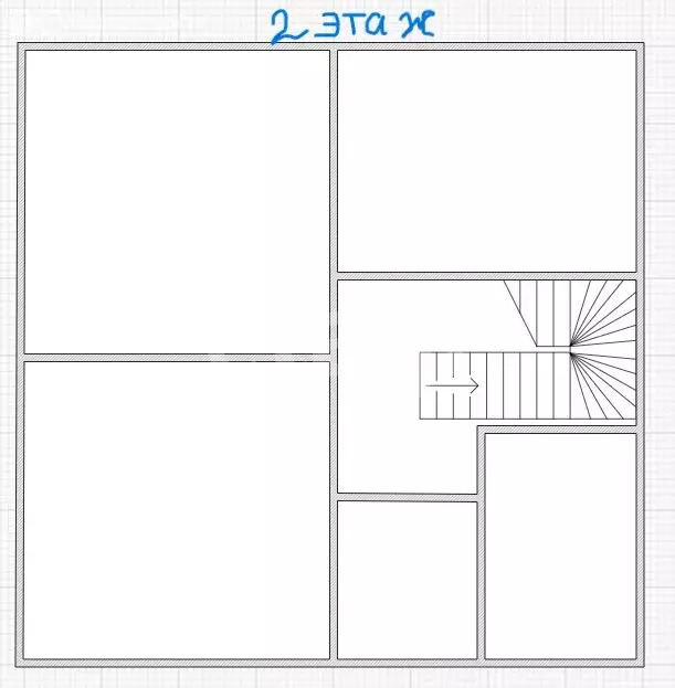 Дом в посёлок Заволжский, Лазурная улица (140 м) - Фото 2