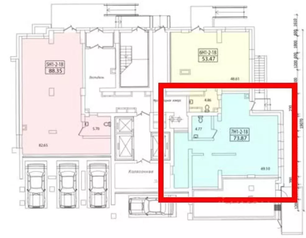 Помещение свободного назначения в Санкт-Петербург ул. Кустодиева, 7к1 ... - Фото 1