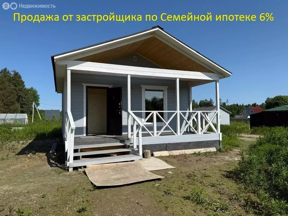 Дом в Приозерский район, Кузнечнинское городское поселение, СНТ Алмаз, ... - Фото 0
