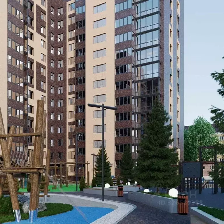 1-к кв. Хакасия, Абакан ул. Генерала Тихонова, 1 (49.36 м) - Фото 1