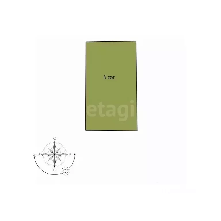 Участок в Белгородская область, Белгород пер. 2-й Заводской, 9 (6.0 ... - Фото 1