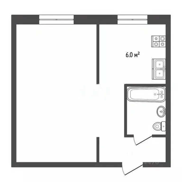 1-к кв. Московская область, Воскресенск ул. Мичурина, 7 (32.4 м) - Фото 1